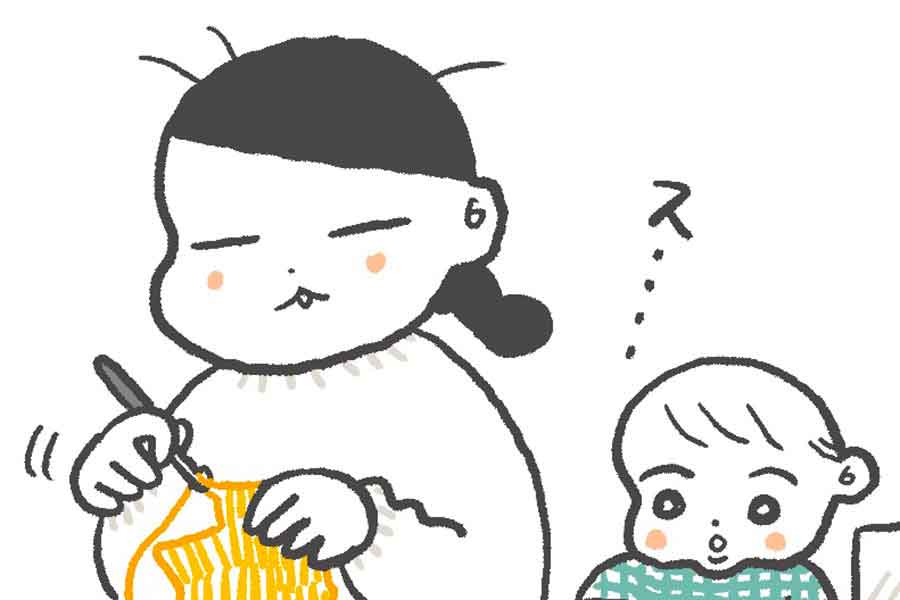 イラストのワンシーン【画像提供：だり（@nemure_yoiko）さん】