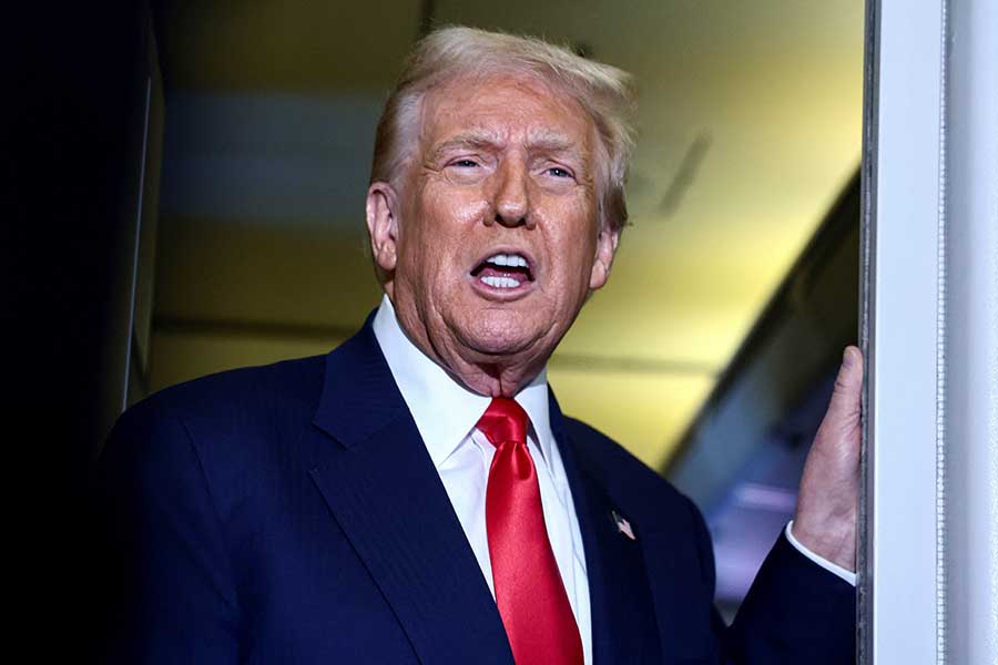 ドナルド・トランプ大統領【写真：Aflo】