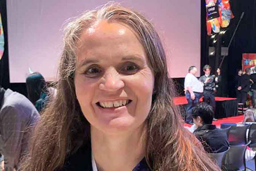 ノルウェーから来たマリオン・ロスト・ハイムルンさん【写真：Hint-Pot編集部】