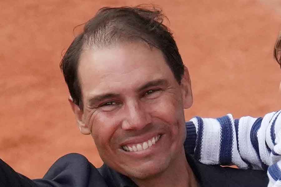 2024年に引退した元テニス選手のラファエル・ナダル【写真：Aflo】