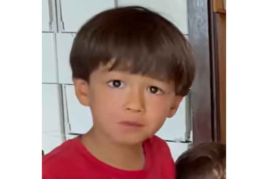 Amiさんの長男・ミオくん（スクリーンショット）