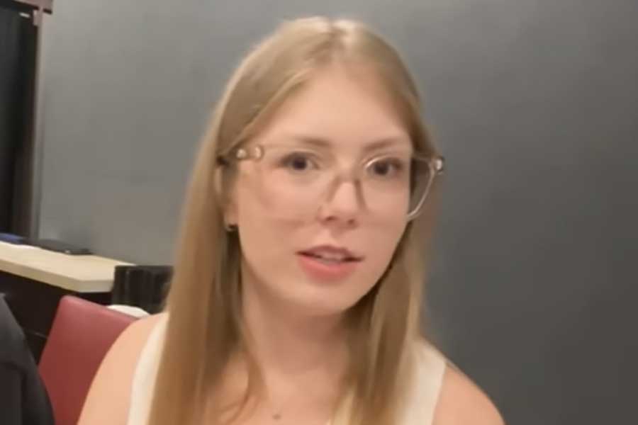 ポーランドから来たマルティナさん（スクリーンショット）