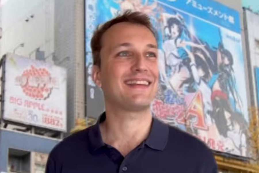 日本の「好きな景色」の変化を語ったオレリアンさん（スクリーンショット）