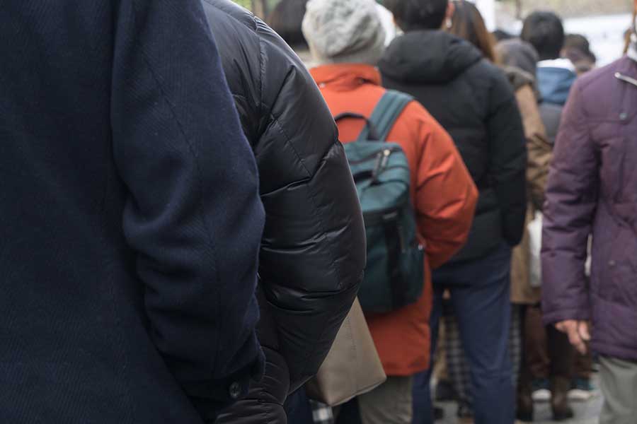 ロシアでの日本行きビザ申請は長蛇の列（写真はイメージ）【写真：PIXTA】