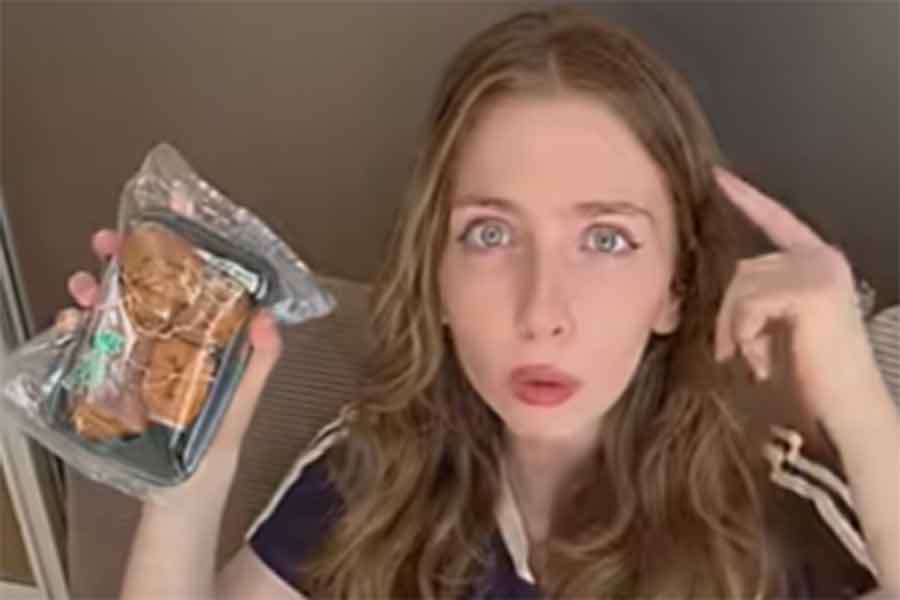 フランス人のエヴァさん（スクリーンショット）