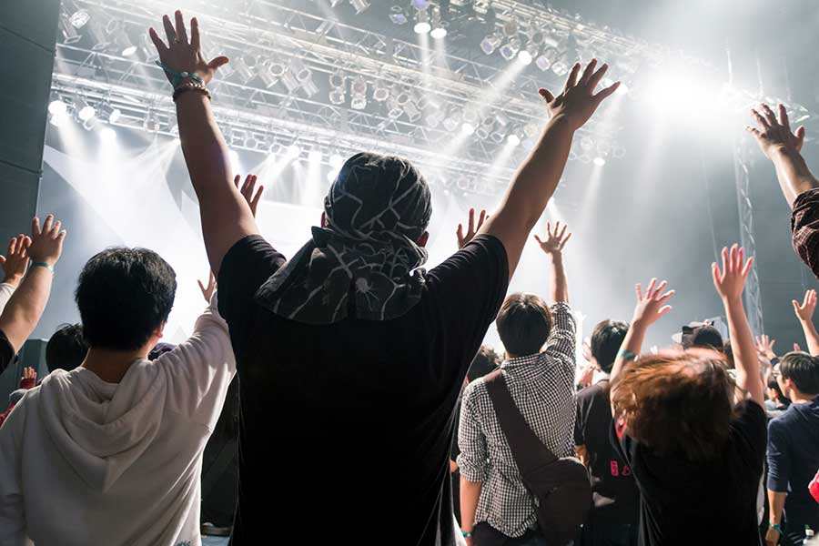 盛り上がりを見せる音楽フェス。終演後を心配したところ…（写真はイメージ）【写真：PIXTA】