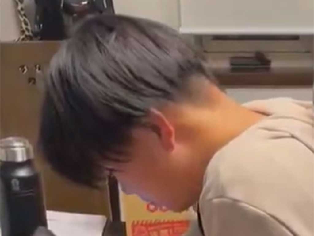 集中する“にぃに”の周りには…（スクリーンショット）