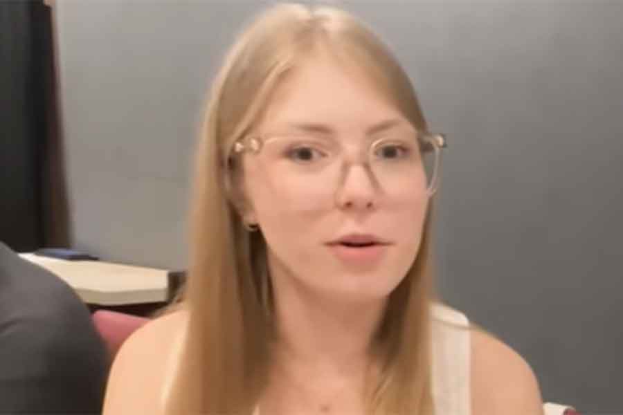 ポーランド人のマルティナさん（スクリーンショット）