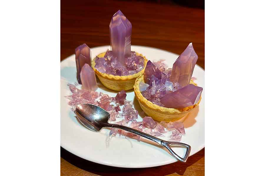 古田さんが作った第2弾の「食べられる鉱物」【写真提供：古田 @ トルマリン狂（@AAtractosteus）さん】