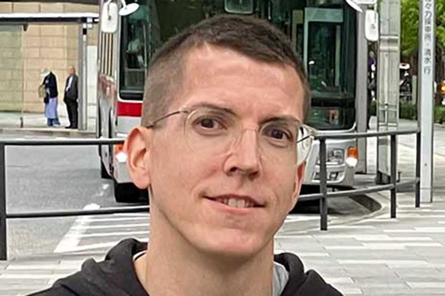 ドイツから来たマークさん【写真:Hint-Pot編集部】