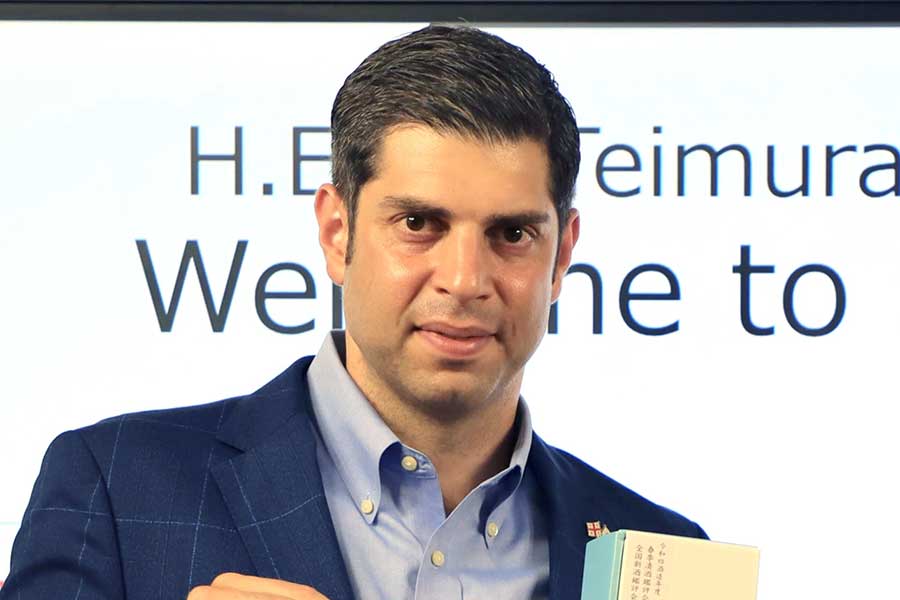 ジョージア大使のティムラズ・レジャバさん【写真:産経ビジュアル】