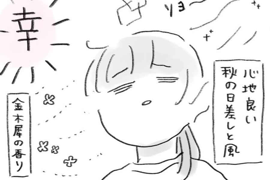 漫画のワンシーン【画像提供:しましまのねこ(@ebinoosushi_da)さん】