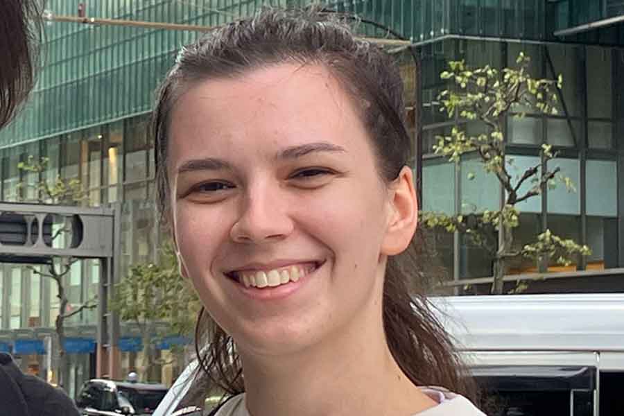 ロシア出身のジュリアさん【写真:Hint-Pot編集部】