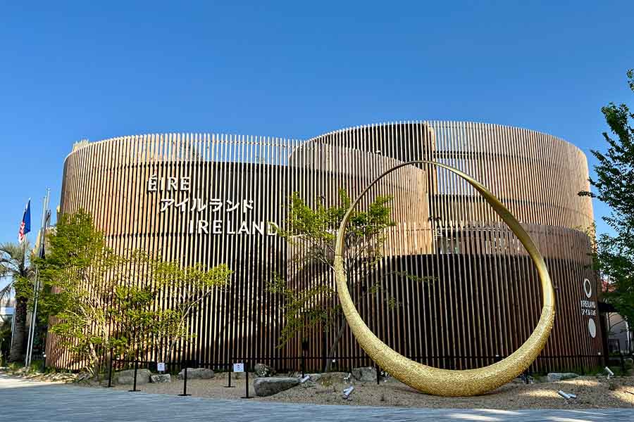 2025年大阪・関西万博のアイルランド館で展示されていた「マグナス・リン」【写真：PIXTA】