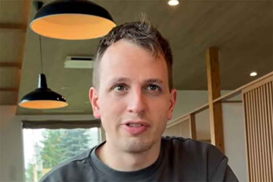 スイス人の夫・ファビオさん（スクリーンショット）