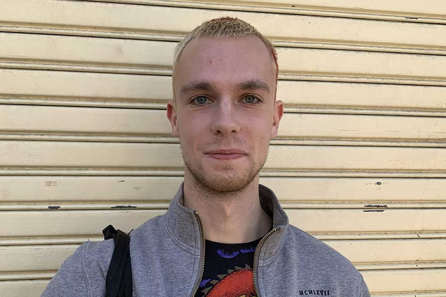 ポーランド出身で、イギリス在住のピートさん【写真：Hint-Pot編集部】