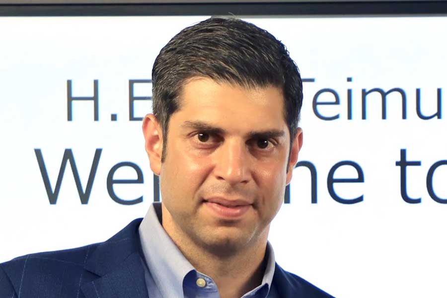 ジョージア大使のティムラズ・レジャバさん【写真：産経新聞社】