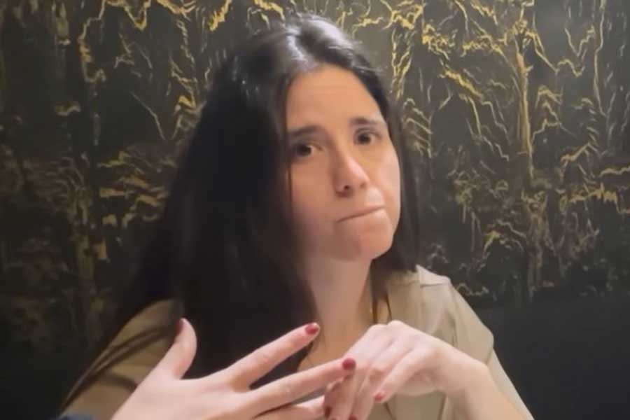 スペインの食事について明かすネイルズさん（スクリーンショット）