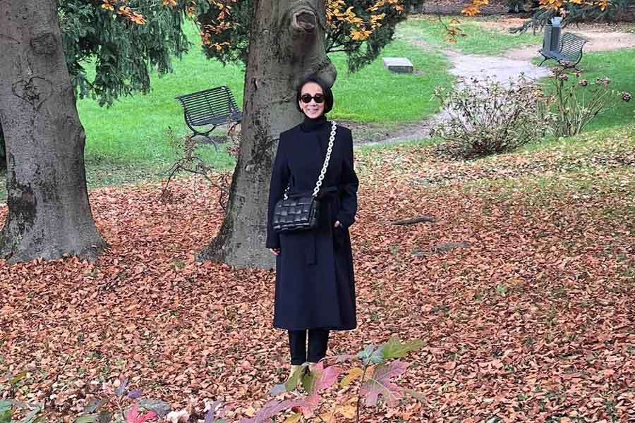 現在、イタリアで暮らす中村江里子さん（スクリーンショット）