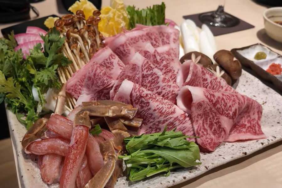 初めてのしゃぶしゃぶに感激（スクリーンショット）