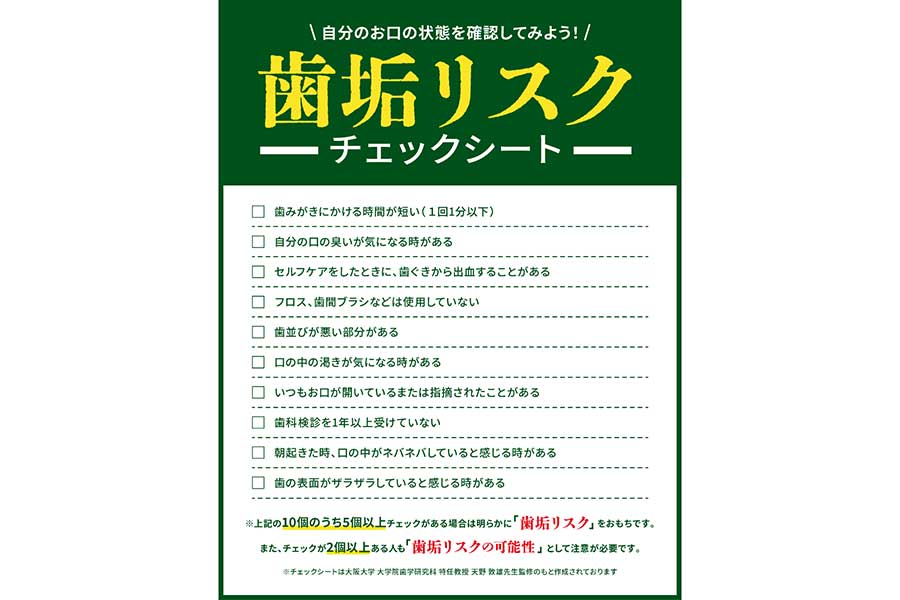 【画像提供：歯垢リスクPR事務局】