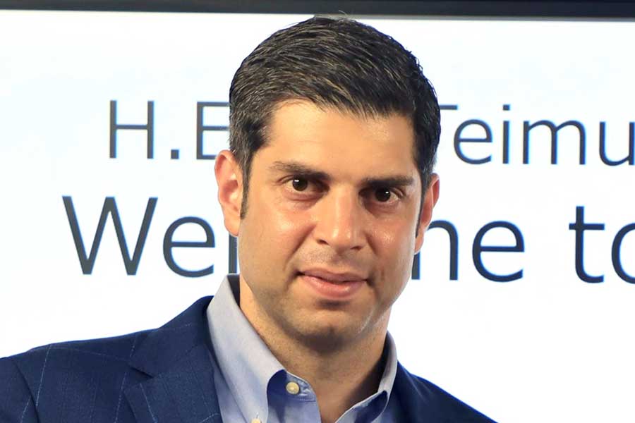 ジョージア大使のティムラズ・レジャバさん【写真:産経新聞社】