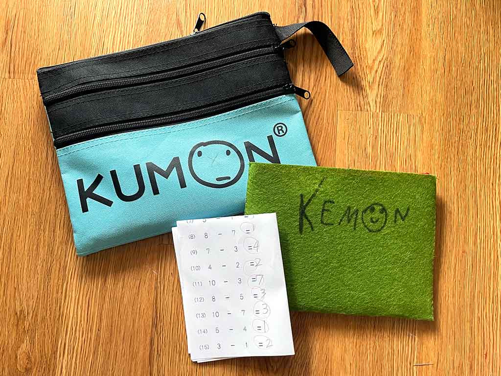 息子の塾通いがうらやましい娘も、自宅学習をスタート。その名も“KEMON”【写真:i-know】