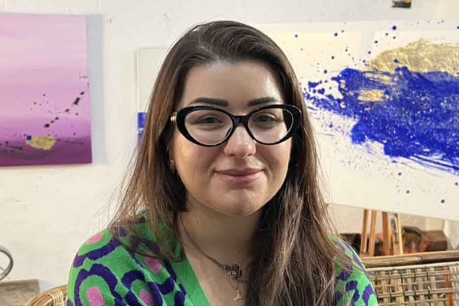 イタリアに住むジョルジアさん【写真:Hint-Pot編集部】