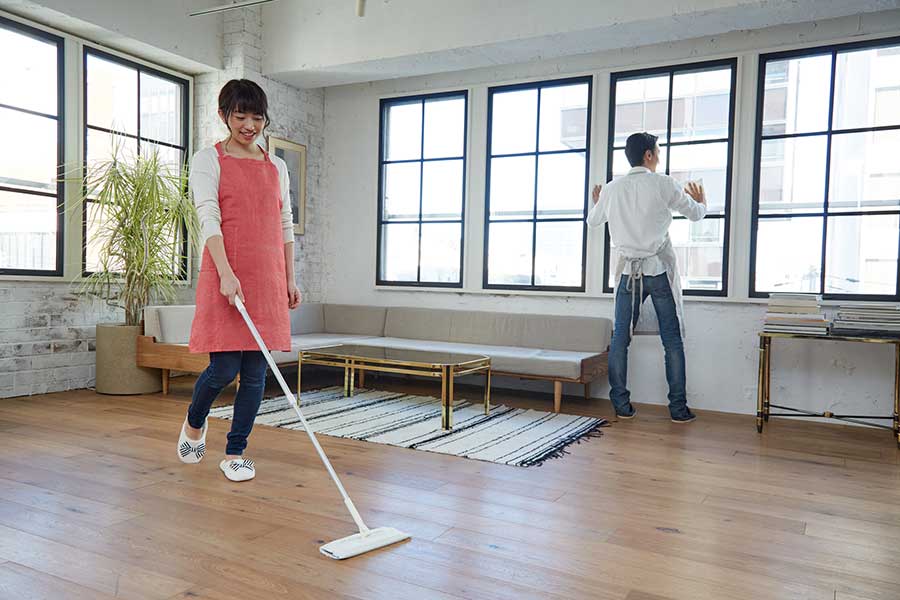 本格的な冬を前に進めたい掃除。さまざまなメリットが（写真はイメージ）【写真：PIXTA】