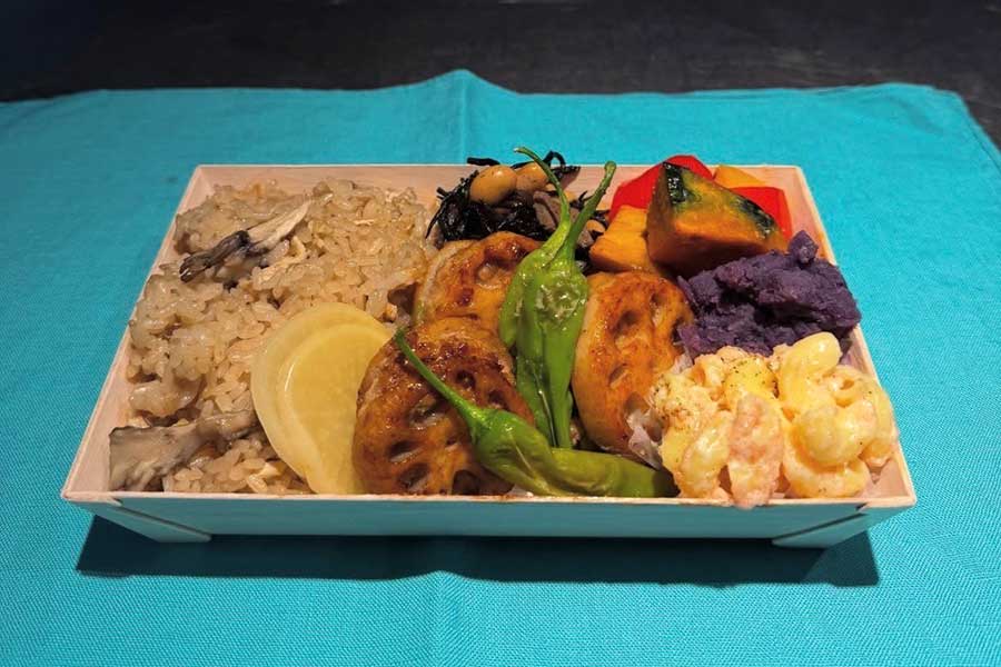 滝沢さんが作った弁当（スクリーンショット）