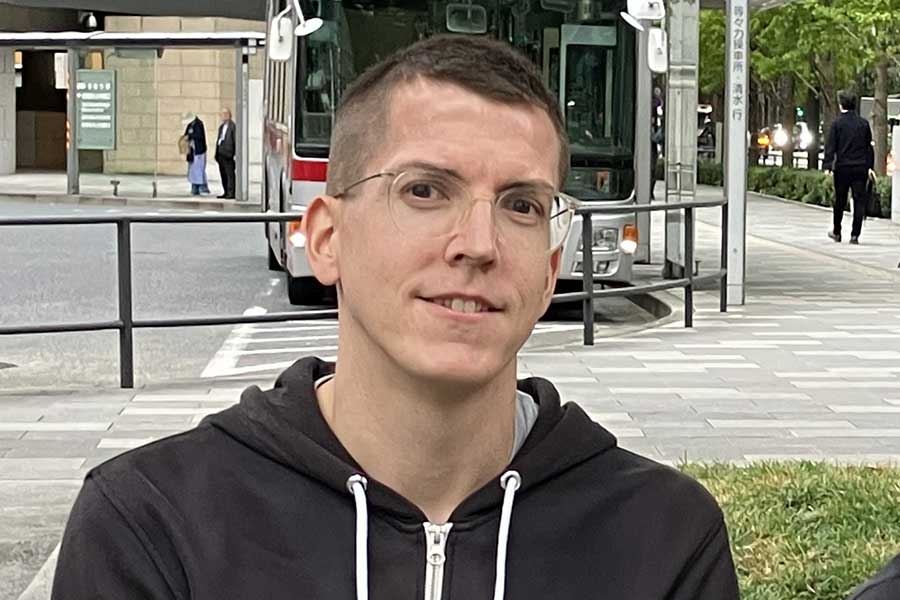 ドイツから来たマークさん【写真:Hint-Pot編集部】