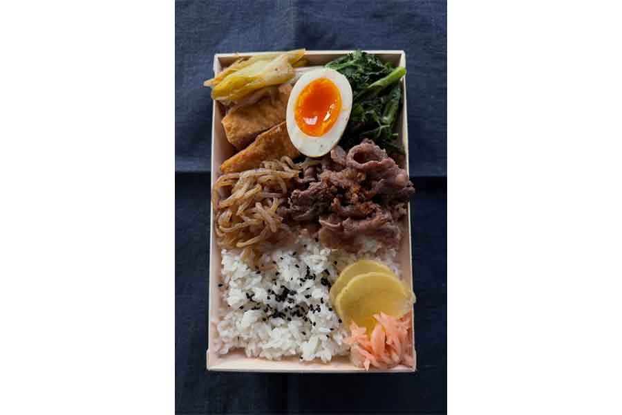 滝沢さんが作った弁当(スクリーンショット)