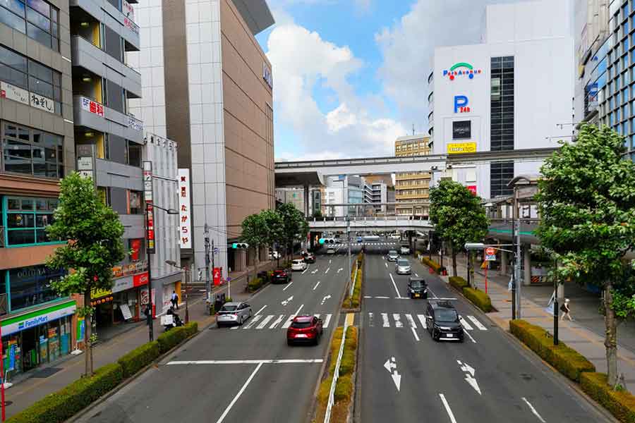 静かで整然としている日本の道路（写真はイメージ）【写真：写真AC】