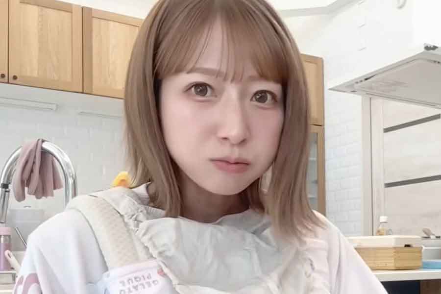 夫・杉浦太陽さんが作ったパスタを絶賛する辻希美さん(スクリーンショット)