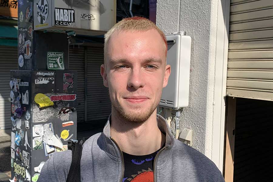 ポーランド出身で、現在はイギリスに住んでいるピートさん【写真：Hint-Pot編集部】