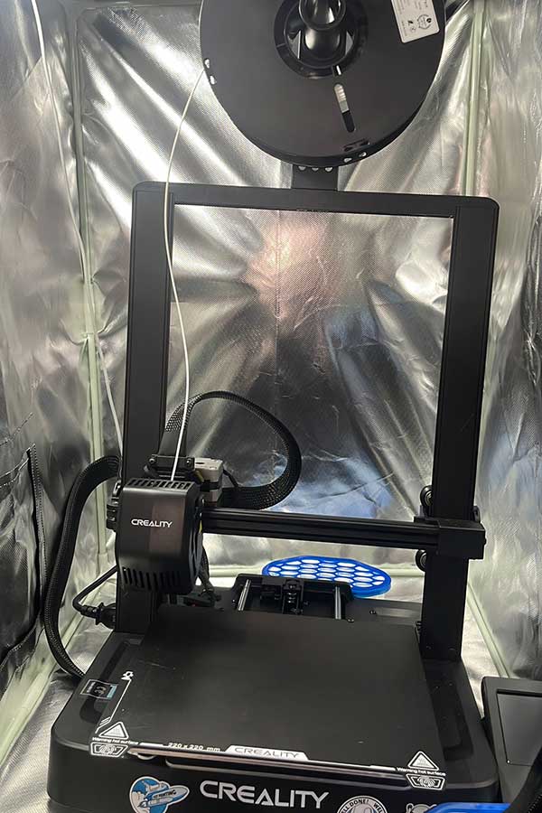 実際の3Dプリンター【写真提供：本人】