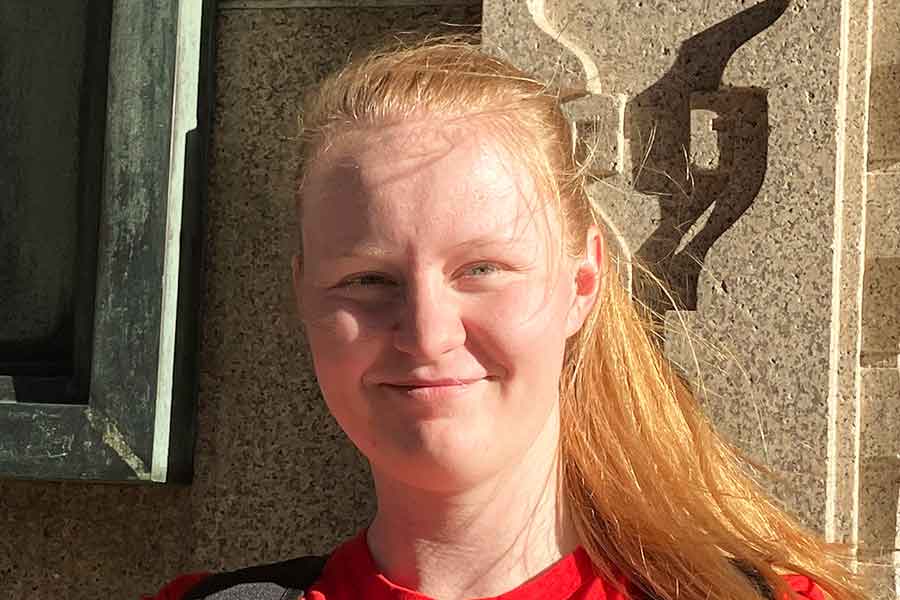 デンマークから来たエマさん【写真:Hint-Pot編集部】