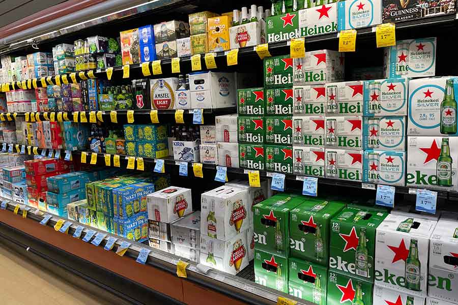 アメリカビールは普段飲みに。日本のビールは贈り物として喜ばれる【写真：i-know】