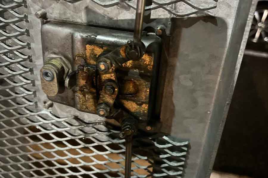 内側からは開けられない構造【写真提供：ノムラ（@nomu1010）さん】