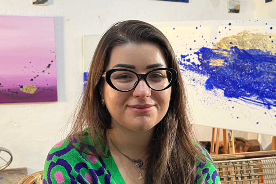 日本に半年間、留学していたイタリア人のジョルジアさん【写真:Hint-Pot編集部】