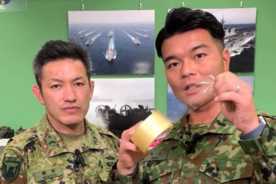 実演も交え、災害時にも使えるライフハックをわかりやすく伝える（スクリーンショット）