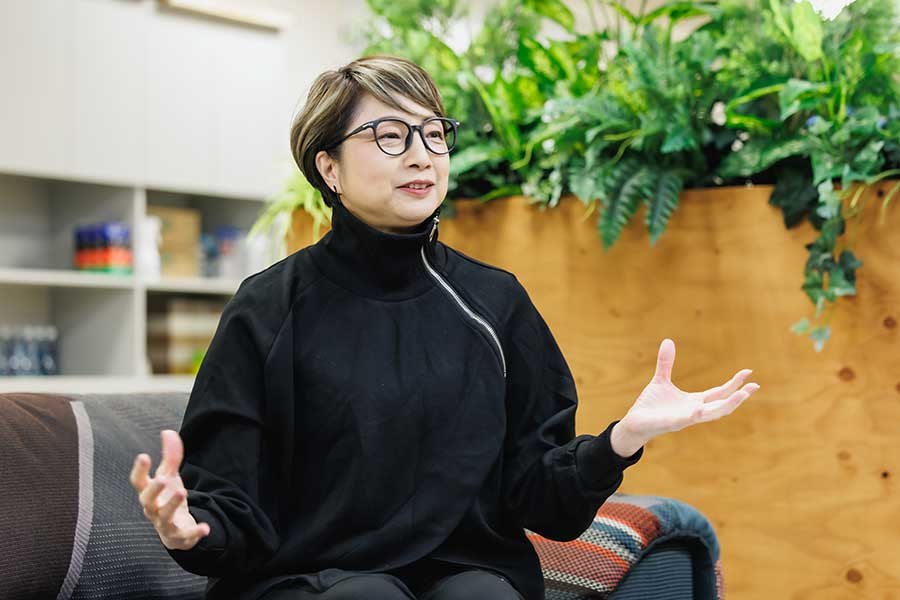 健康管理の大切さを語った、えまおゆうさん【写真：冨田味我】