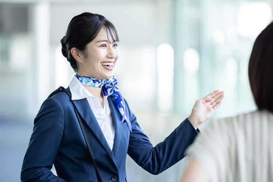 LCCのスタッフの丁寧な対応に感激（写真はイメージ）【写真：写真AC】