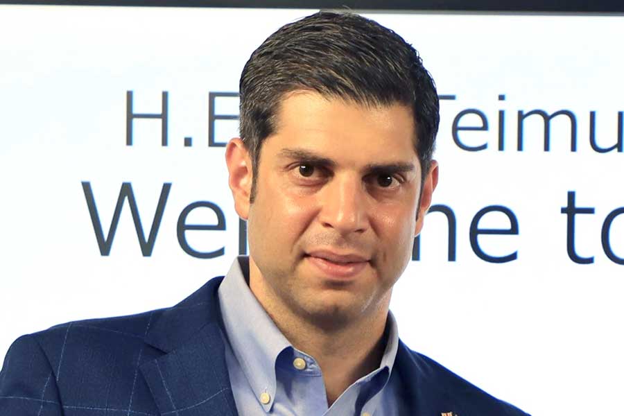 ジョージア大使のティムラズ・レジャバさん【写真:産経新聞社】