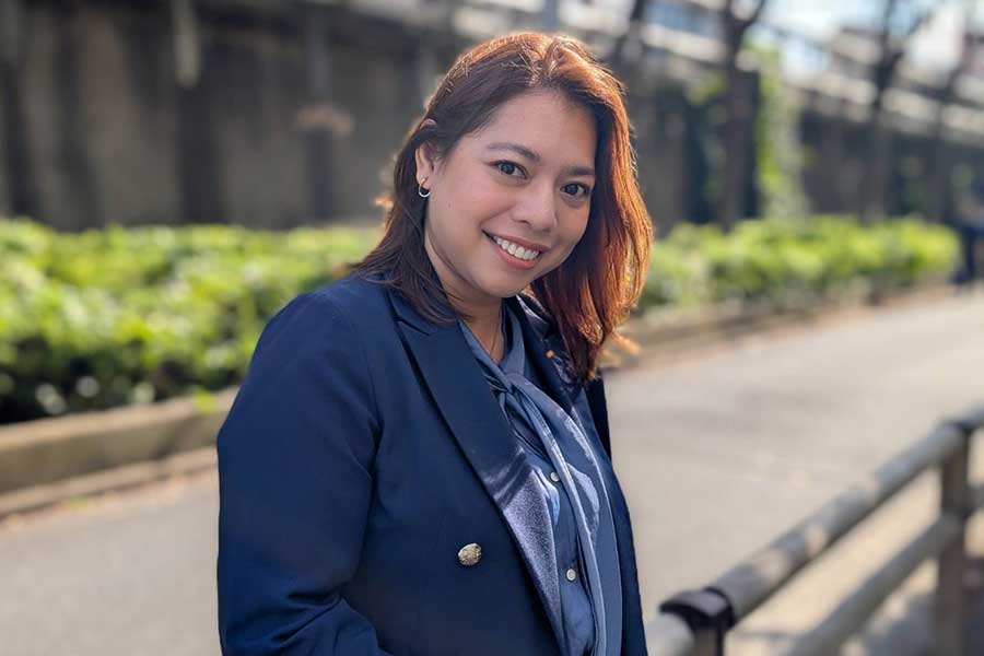 ヒューマンホールディングス株式会社のユリコ デルフィタ バンバンさん【写真：Hint-Pot編集部】