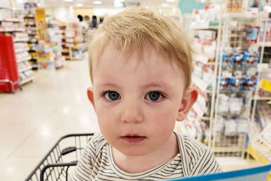 ジェイソンさんの息子・エライジャくん（スクリーンショット）