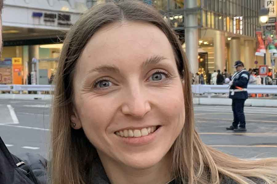 ドイツから来たサブリナさん【写真：Hint-Pot編集部】