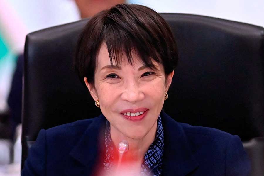 中央アジア首脳を招いた高市早苗総理大臣【写真：Aflo】