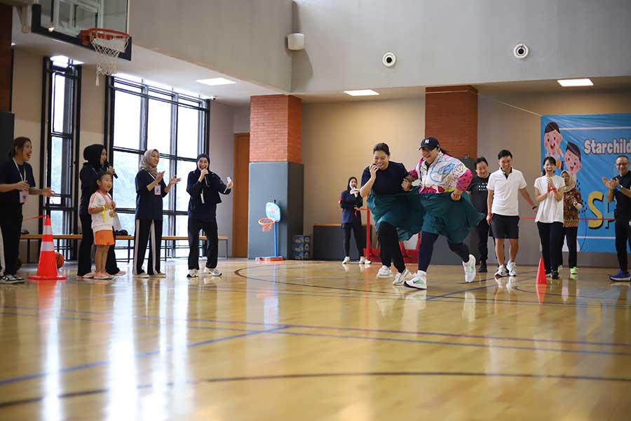 運動会の様子【写真提供：ヒューマン ホールディングス株式会社】