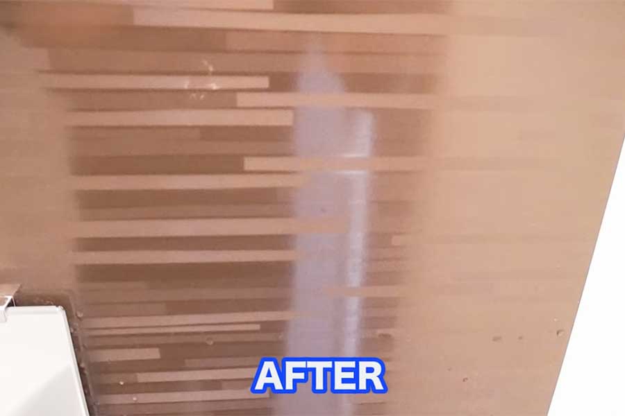 水アカがきれいに落ちてピカピカに！（スクリーンショット）